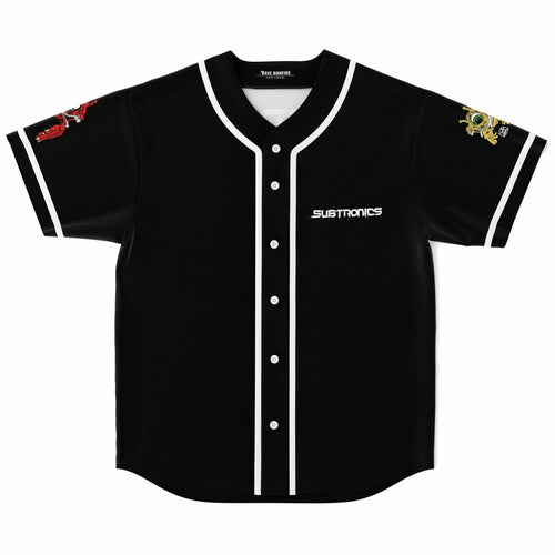 Subtronics Black One Eyed Rave Baseball Jersey