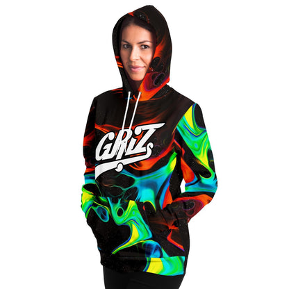 GRiZ Script Liquid Paint Rave Hoodie