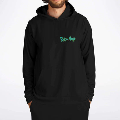 Rick and Morty Portal Black Rave Hoodie