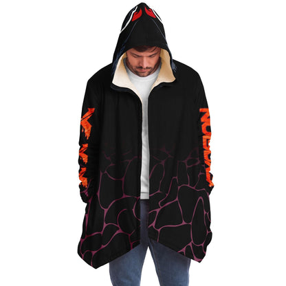 Excision Black Dripping Orange Rave Cloak