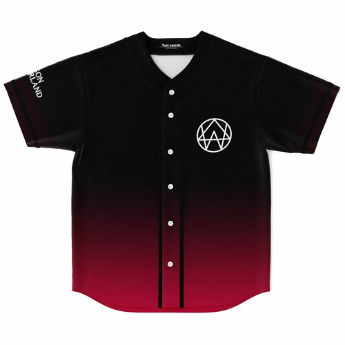 Alison Wonderland Black Crimson White Circle Rave Baseball Jersey
