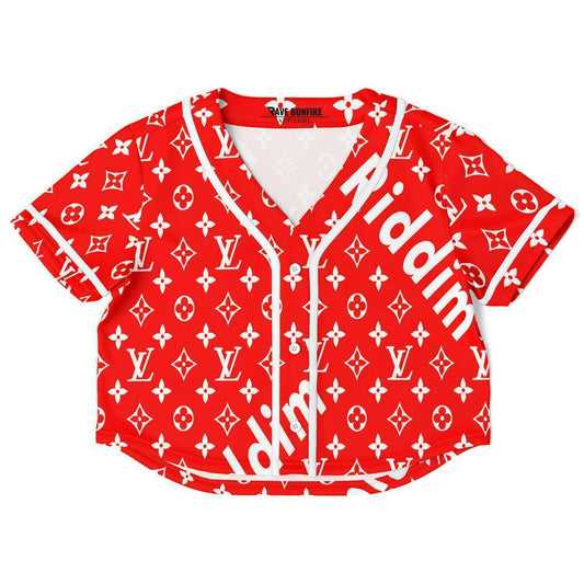 LV x  Riddim Cropped Rave Top Jersey