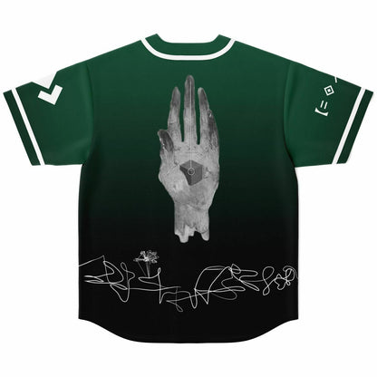 Porter Robinson Dark Green Handwritten Signature Rave Baseball Jersey