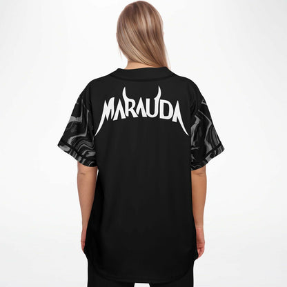 MARAUDA Black Body Rave Baseball Jersey