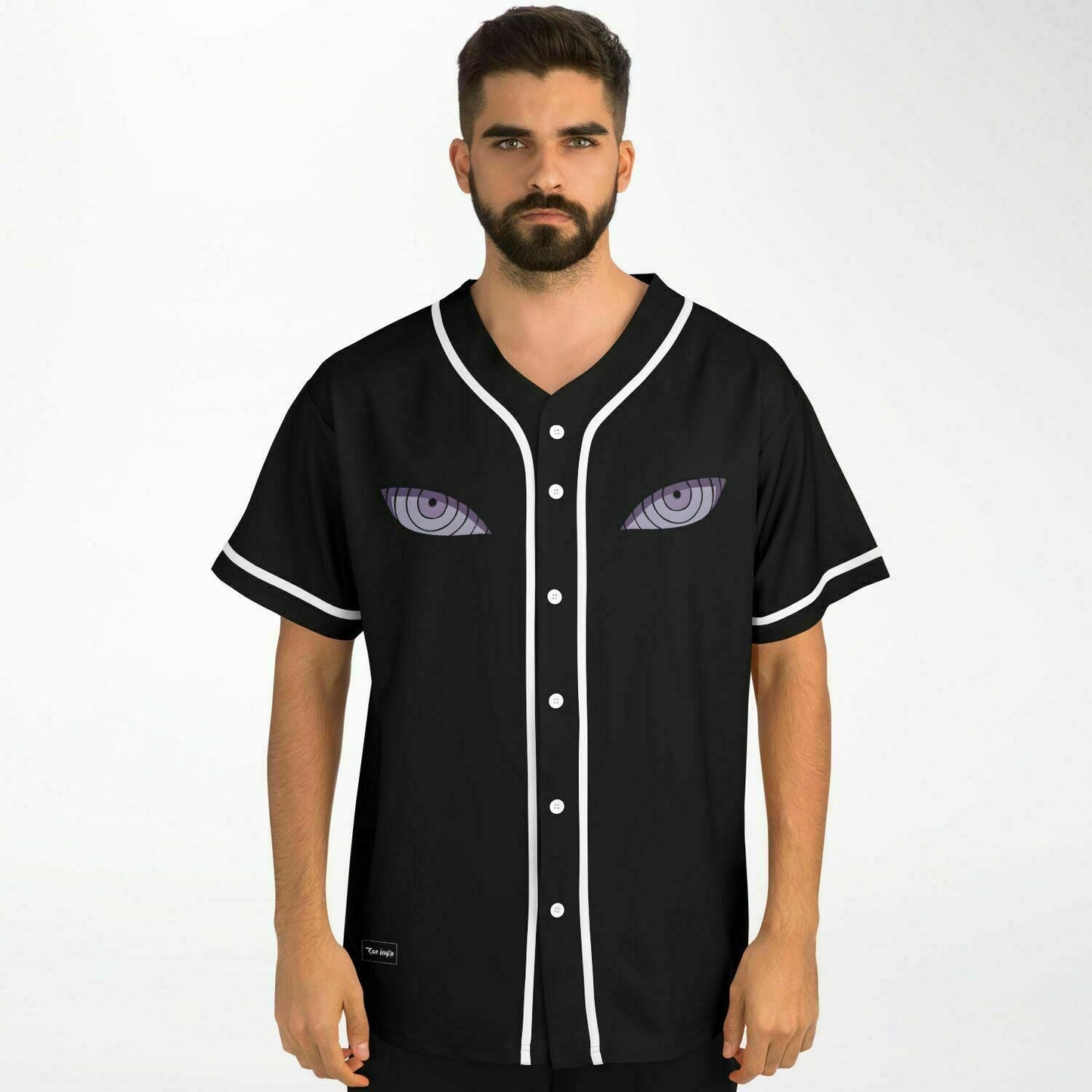 Black Grey Shows Pair Rave Baseball Jersey
