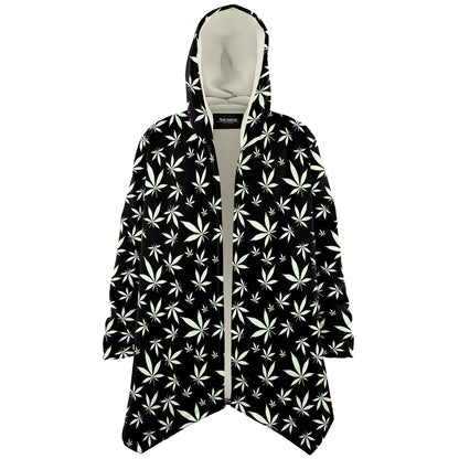 Black Cartoon Alien Rave Cloak