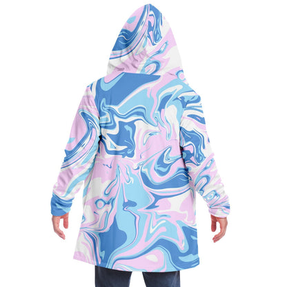 Pastel Baby Liquid Marble Rave Cloak