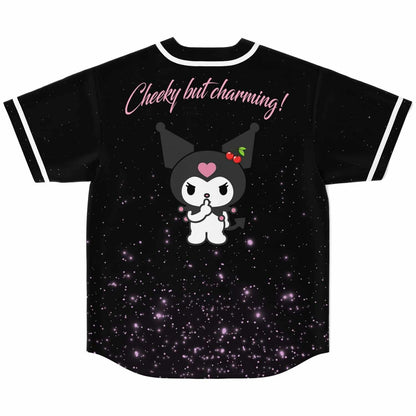 Black Kuromi Rave Baseball Jersey
