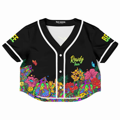 Rowdy Town Cropped Baseball Jersey V2