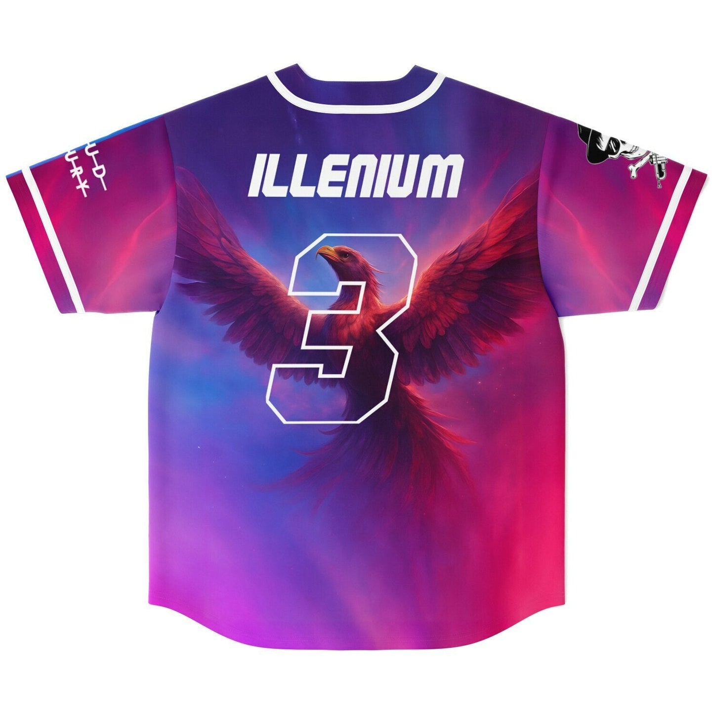 Illenium Pink Shows Red Rave Baseball Jersey