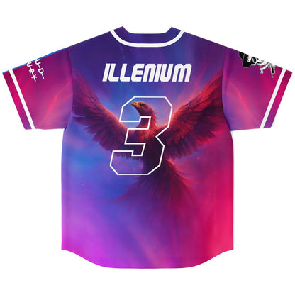 Illenium Pink Shows Red Rave Baseball Jersey
