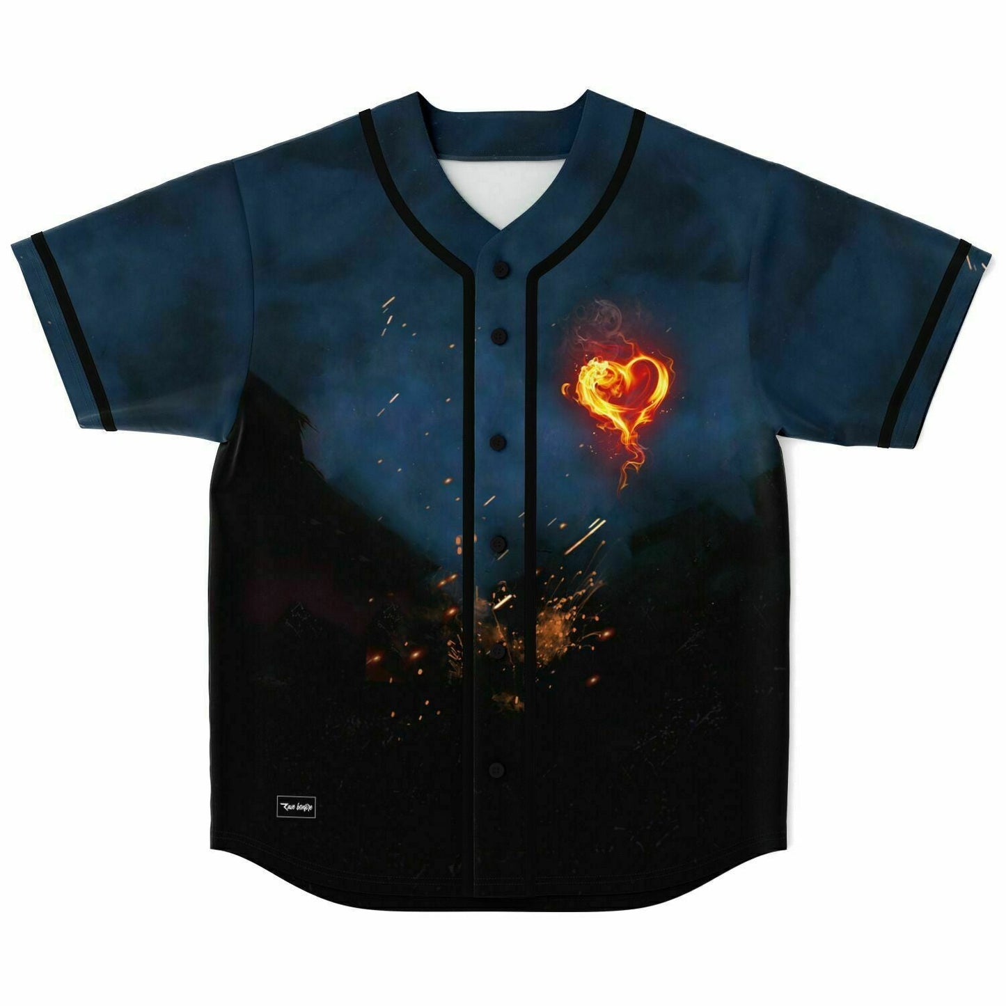 Gryffin Dark Navy Rave Baseball Jersey