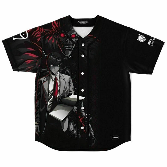 PhatBoii Black Anime Scene Rave Baseball Jersey