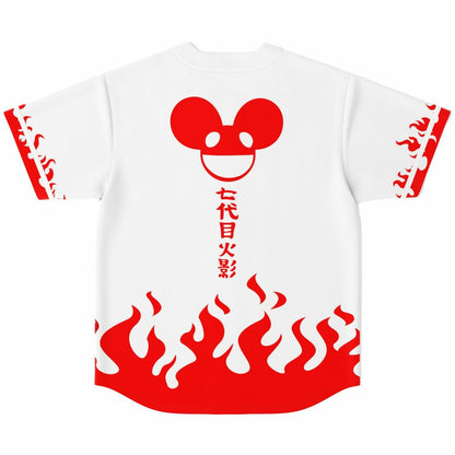 deadmau5 White Rave Baseball Jersey