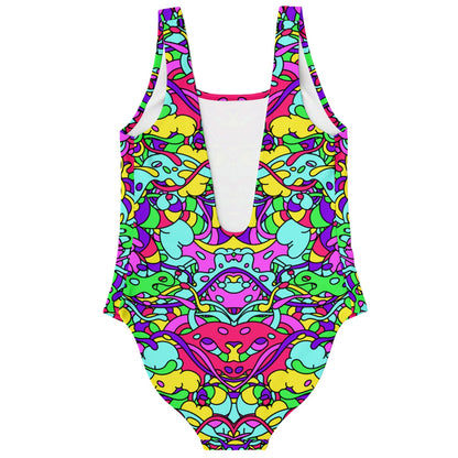 Bright Dense Mirrored Rave Swimsuit