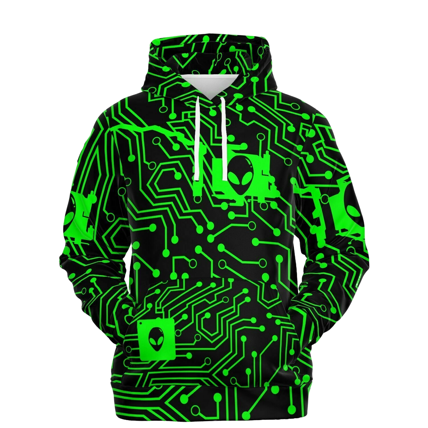 Alienator Motherboard circuit custom hoodie