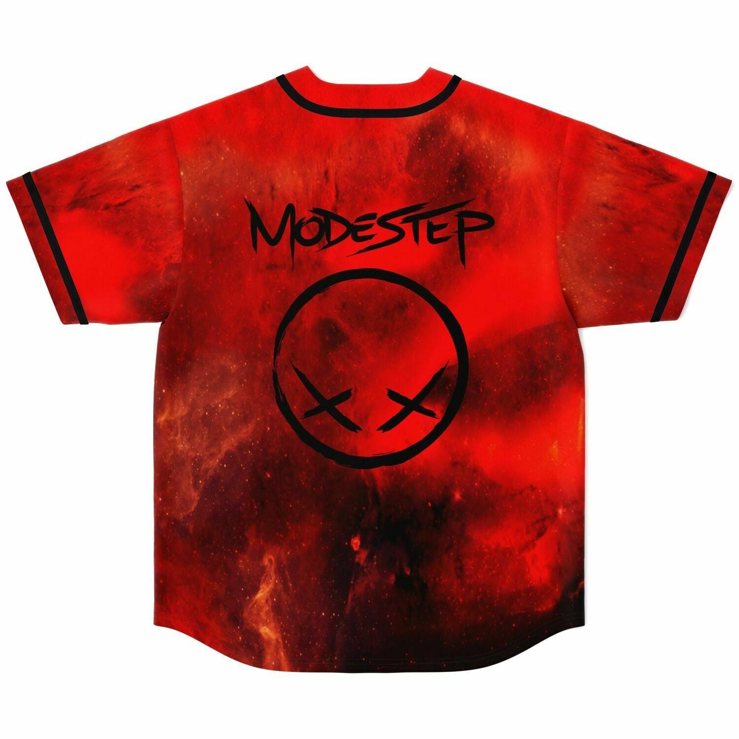 Modestep Deep Red Galaxy Rave Baseball Jersey