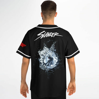 Slander Black Diamond Eye Rave Baseball Jersey