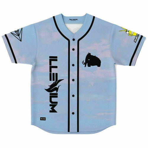 Illenium Pastel Light Cloudy Sky Rave Baseball Jersey