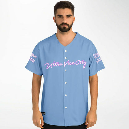 Ultra Music Festival Light Sky No Illustrative Rave Baseball Jersey