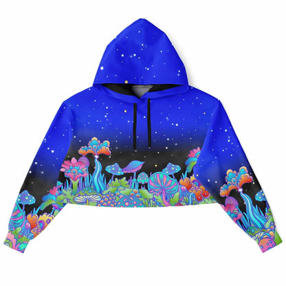 Bass Babe Club Cropped Hoodie