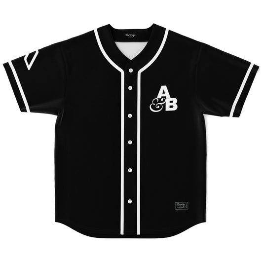 Anjunabeats Black Minimal Record Rave Baseball Jersey