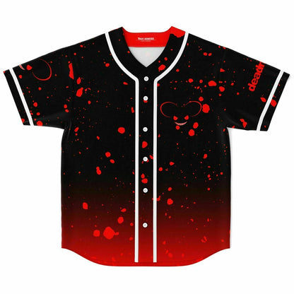 deadmau5 Black Red Mouse Head Rave Baseball Jersey