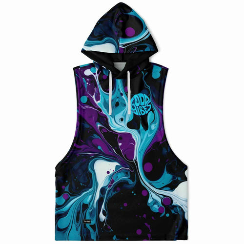 Good Vibes Sleeveless Hoodie