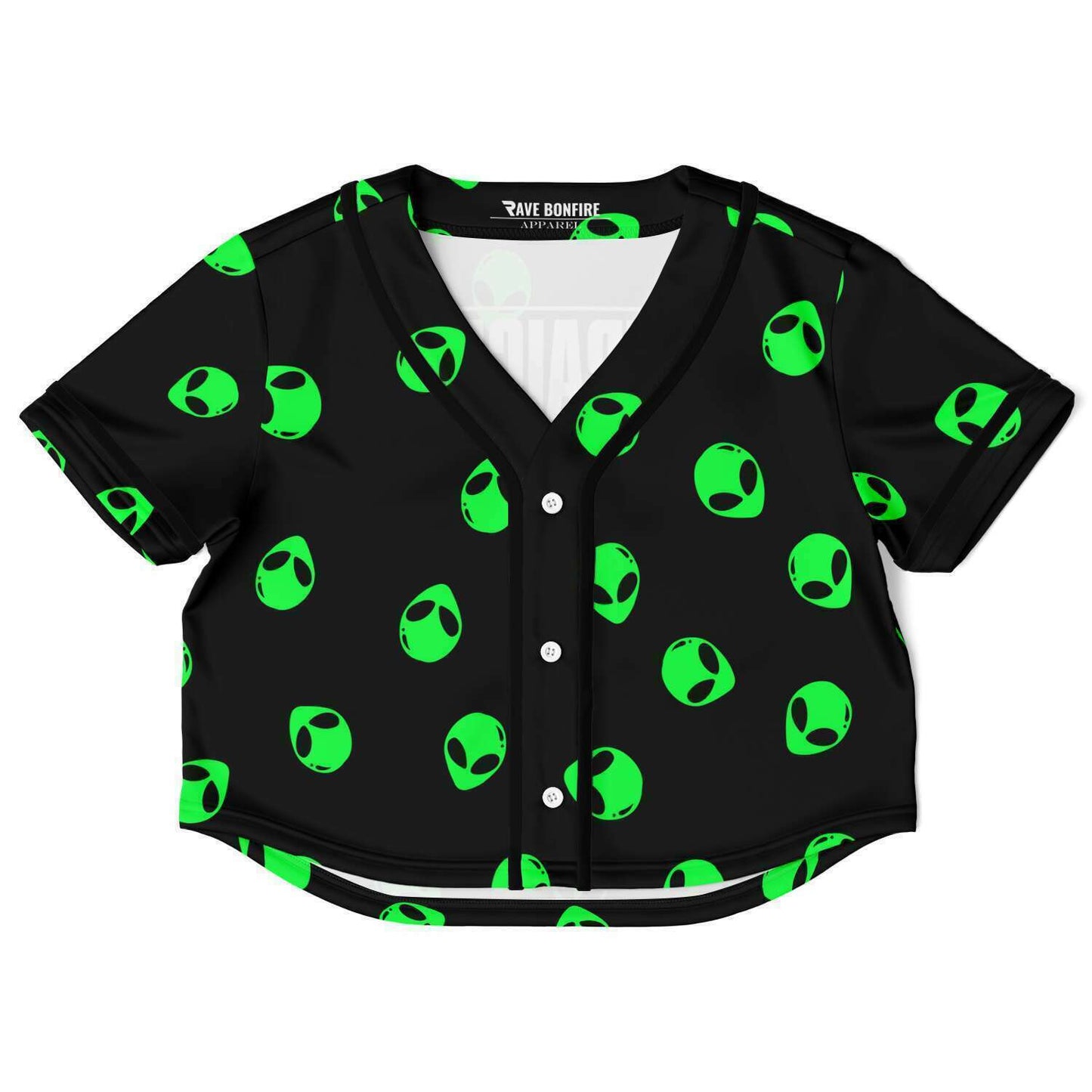 Straight outta area 51 Crop Top