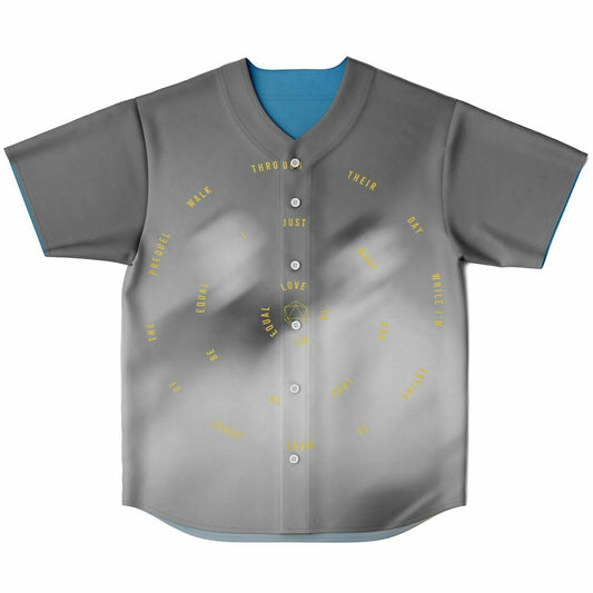 ODESZA Lyric Icosahedron Reversible Baseball Jersey
