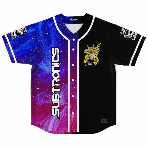 Subtronics Split Galaxy Nebula Rave Baseball Jersey