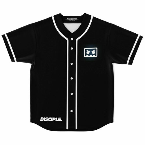 Barely Alive Black Angry Robot Rave Baseball Jersey