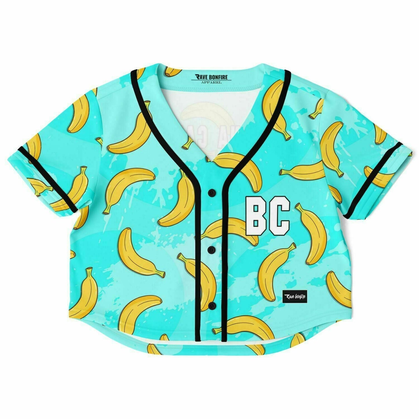 Banana Canyon Rave Crop Top V2