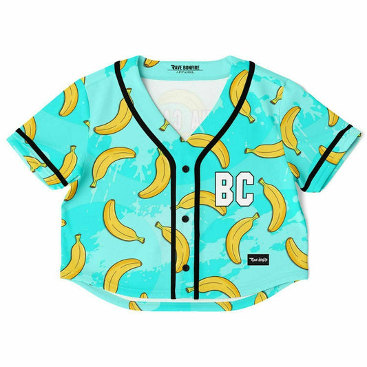 Banana Canyon Rave Crop Top V2