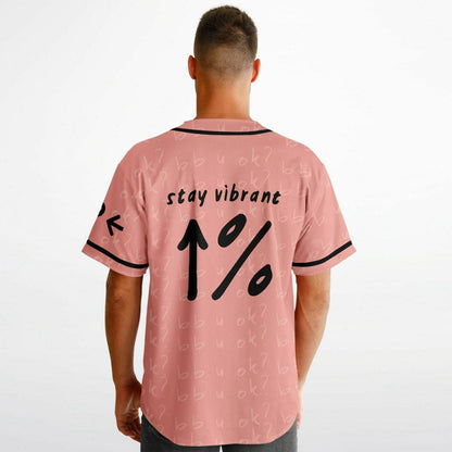 San Holo Line Art Doodle Reversible Baseball Jersey