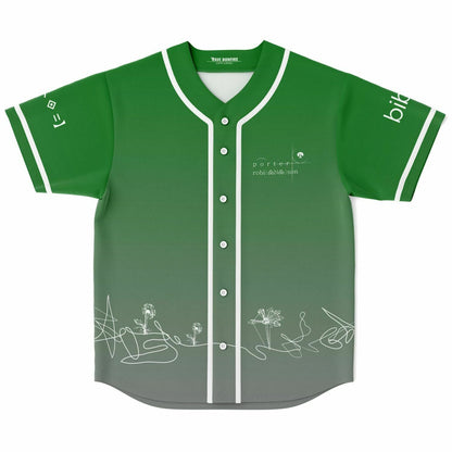 Porter Robinson Green Grey Minimalist White Rave Baseball Jersey