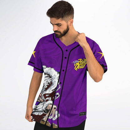 Zeds Dead Purple Anime Character Rave Baseball Jersey