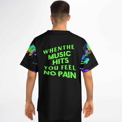Feel no pain custom Baseball Jersey V1