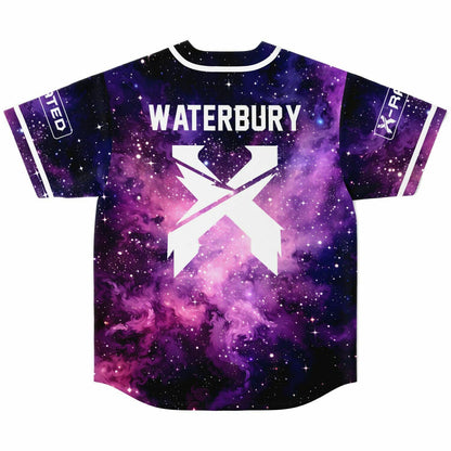Excision Purple Cosmic Galaxy Rave Baseball Jersey