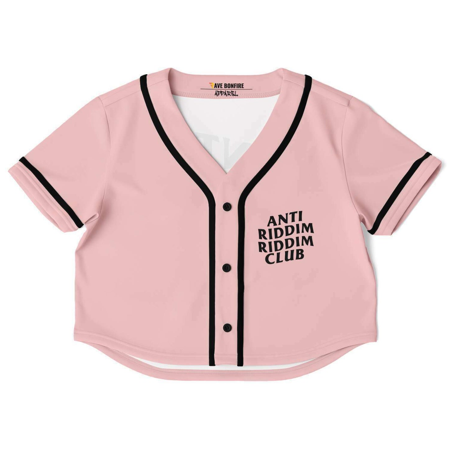 anti riddim riddim club Cropped Rave Top Jersey