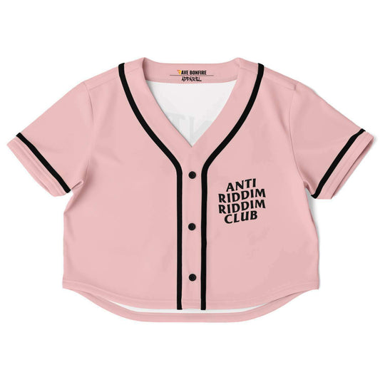 anti riddim riddim club Cropped Rave Top Jersey