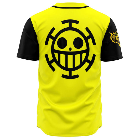 Bright Yellow Heart Pirates Rave Baseball Jersey
