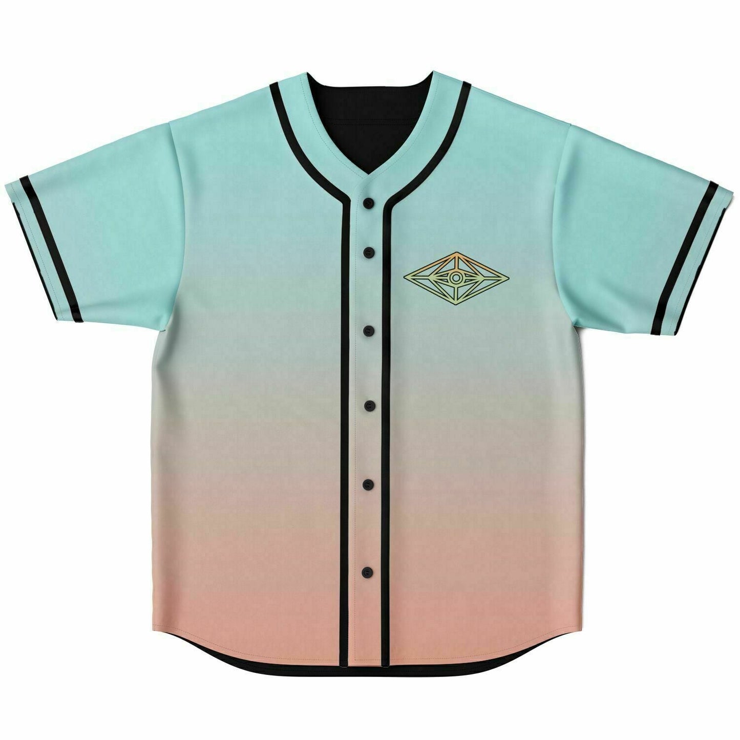 Slander Pastel Butterfly Reversible Baseball Jersey