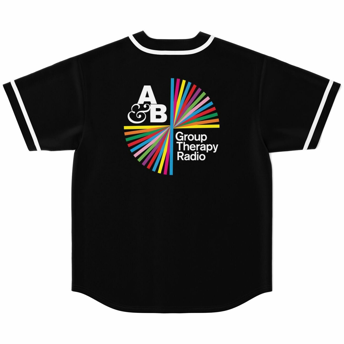 Above & Beyond Black Body Minimal ‘A&B’ Rave Baseball Jersey