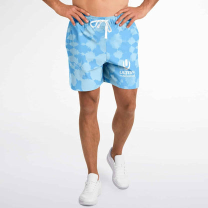 Ultra Music Festival Sky Blue Cloud Like Rave Swim Trunks