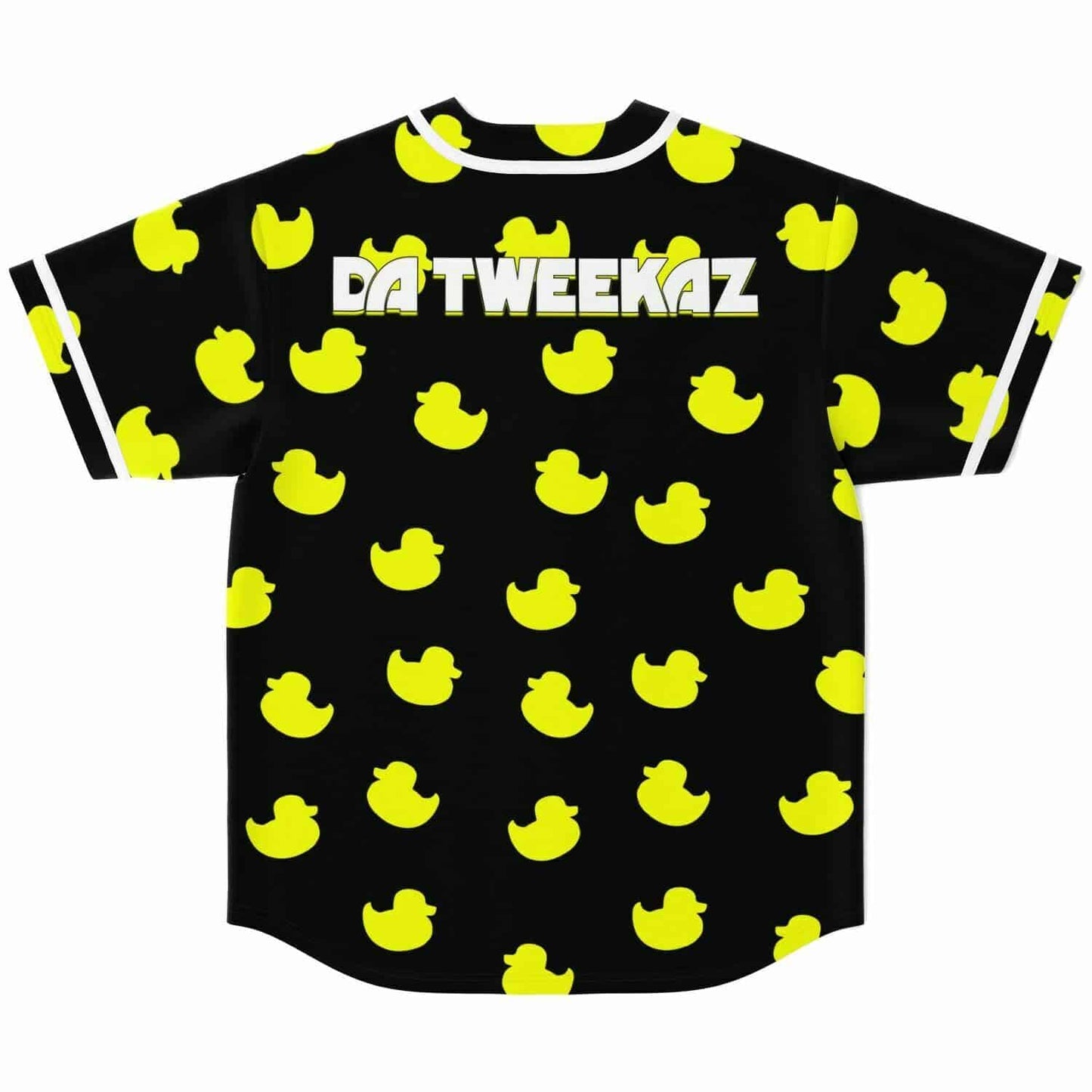 Da Tweekaz Black Rubber Duck Rave Baseball Jersey
