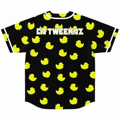 Da Tweekaz Black Rubber Duck Rave Baseball Jersey