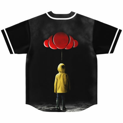 Said The Sky Black Body Text Wordmark Rave Baseball Jersey