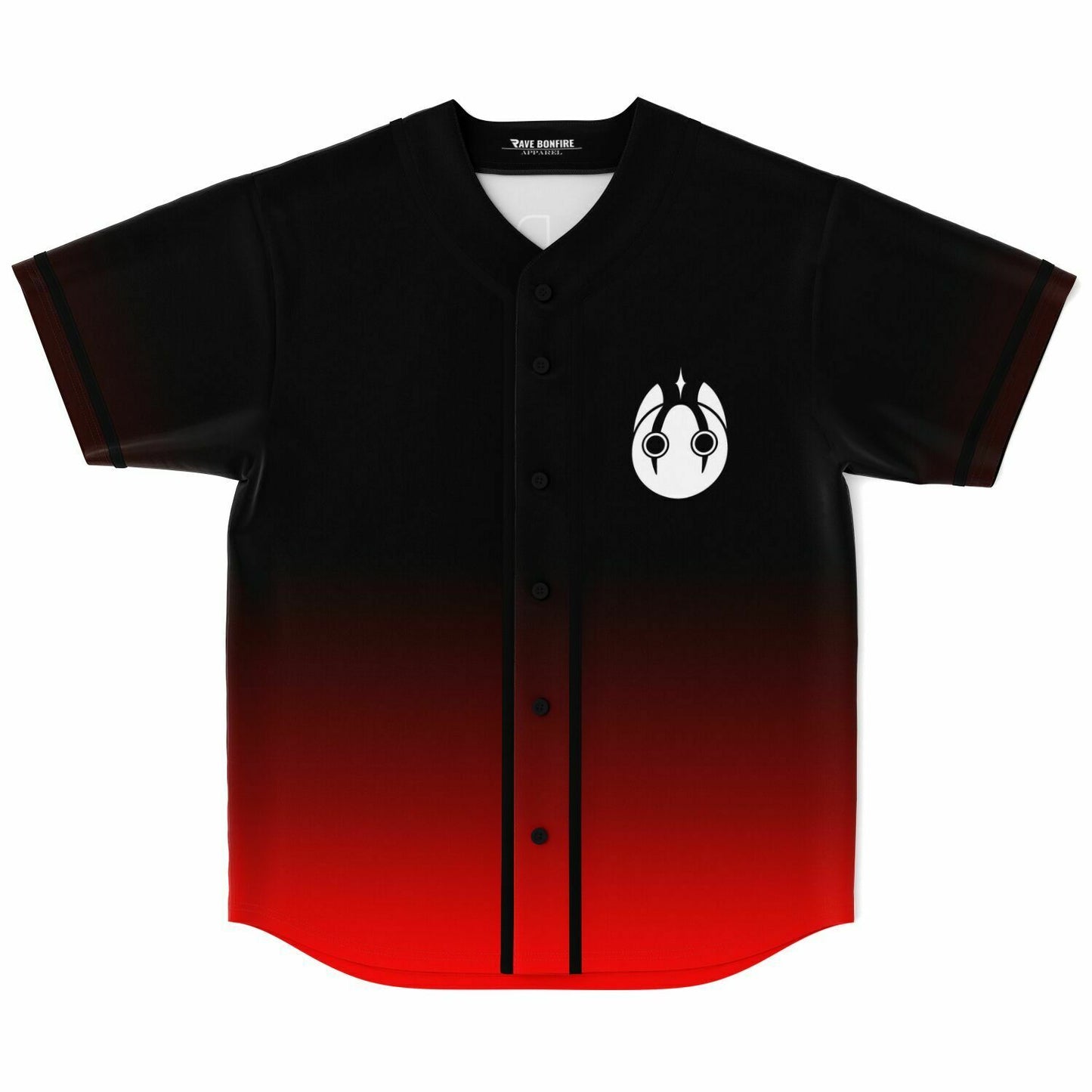 Dabin Black Bright White Abstract Rave Baseball Jersey