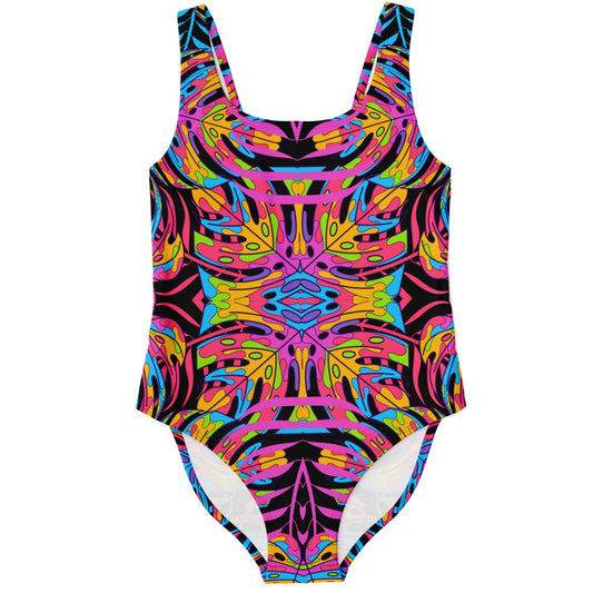 Black Mirrored Rave Swimsuit